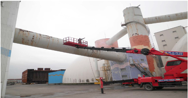 韩国某大型水泥厂使用我司产品