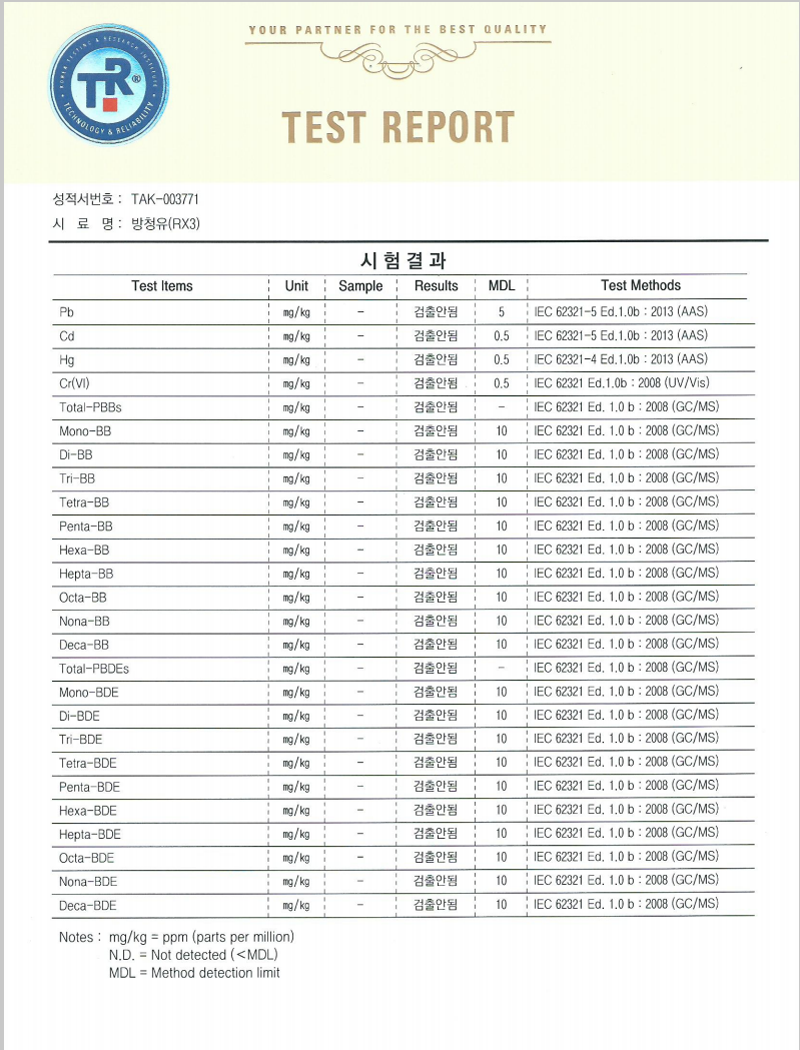 RX3欧洲绿色环保认证4